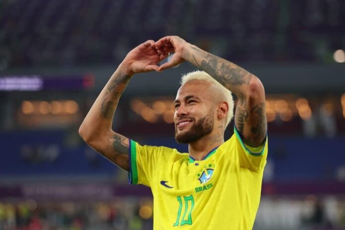 Neymar-1024x683 O atacante Neymar superou o Rei Pelé na artilharia do Brasil