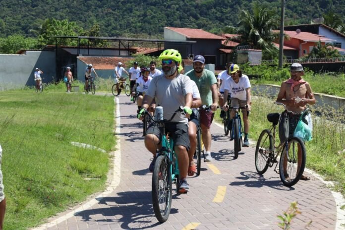 Pedalada Inclusiva_ O Parque Orla de Piratininga, novo espaço público da cidade, recebeu, neste domingo (17), a Pedalada Inclusiva.