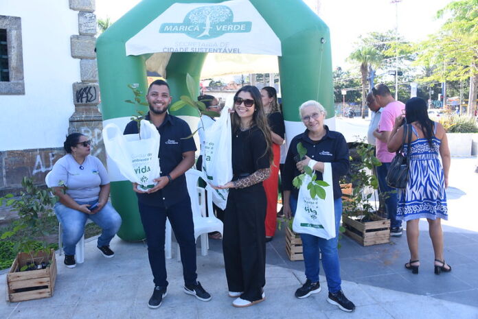 A Prefeitura, por meio da Secretaria de Meio Ambiente e Sustentabilidade de Maricá, continuou nesta quinta-feira (05/06) a série de celebrações sobre a Semana Mundial do Meio Ambiente.