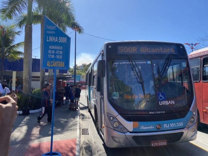 Com objetivo de oferecer mais opções e evitar lotações, a Viação Fagundes ampliou os horários da linha Maricá x Alcântara (SG).