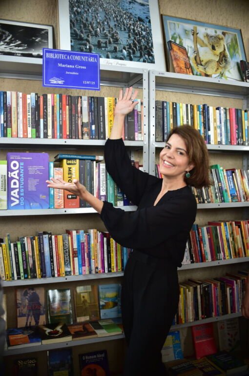 CFF_5781 O Centro de Convivência e Cultura Dona Ivone Lara (CeCo), que integra a Rede de Atenção Psicossocial (RAPS) da Prefeitura de Niterói, ganhou uma biblioteca com 1.500 títulos doados pelo Favelivro