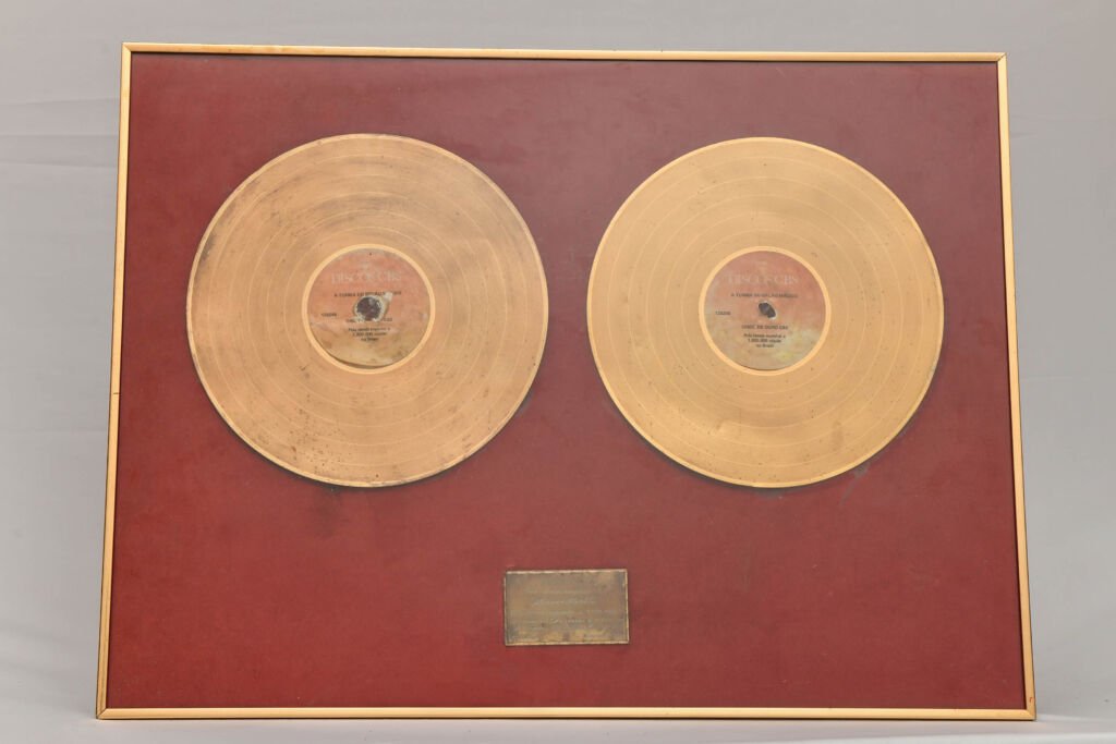 Disco de Ouro 1 milhao de copias Balao Magico acervo Mauro Motta