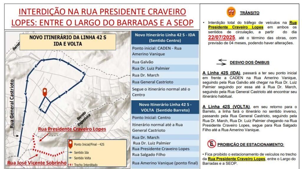 Informativo Linha 42 S
