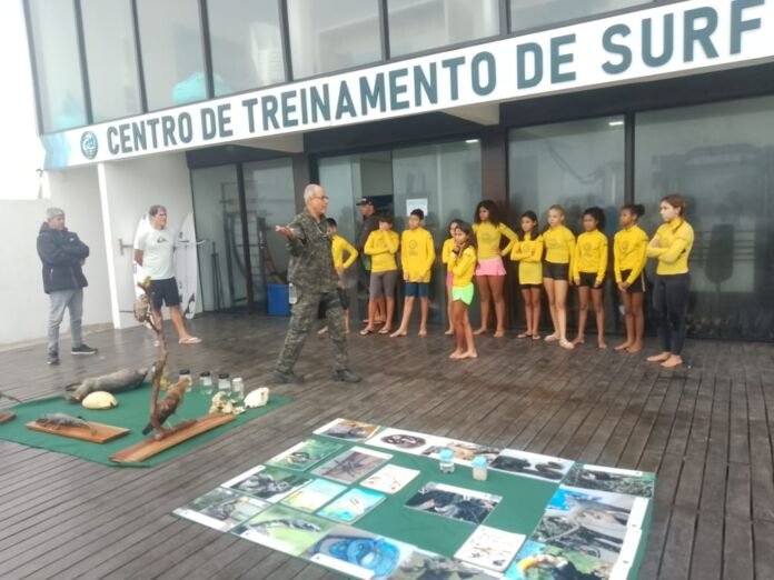 Nesta terça-feira, 05 de agosto, a Prefeitura de Saquarema, por meio da Guarda Ambiental, realizou mais uma importante ação de educação ambiental com foco na fauna silvestre do município.