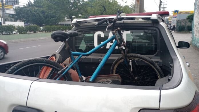 Uma guarnição da Guarda Civil Municipal de Niterói conseguiu recuperar uma bicicleta furtada.