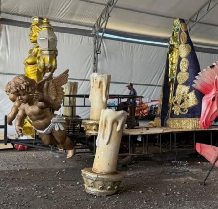 Começou a montagem do Natal Brasilidade 2025! As decorações já estão sendo instaladas em alguns pontos turísticos de Maricá e terão como tema a cultura brasileira.