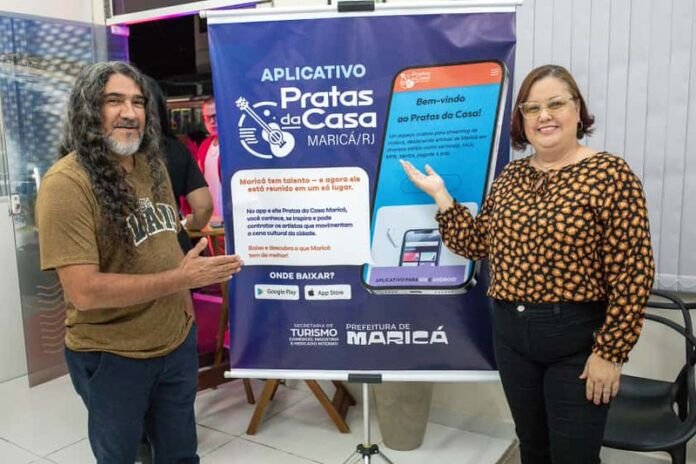 A Prefeitura de Maricá, por meio da Secretaria de Turismo, Comércio, Indústria e Mercado Interno, promoveu nesta terça-feira (11/11), no Centro, o lançamento do aplicativo “Pratas da Casa”.
