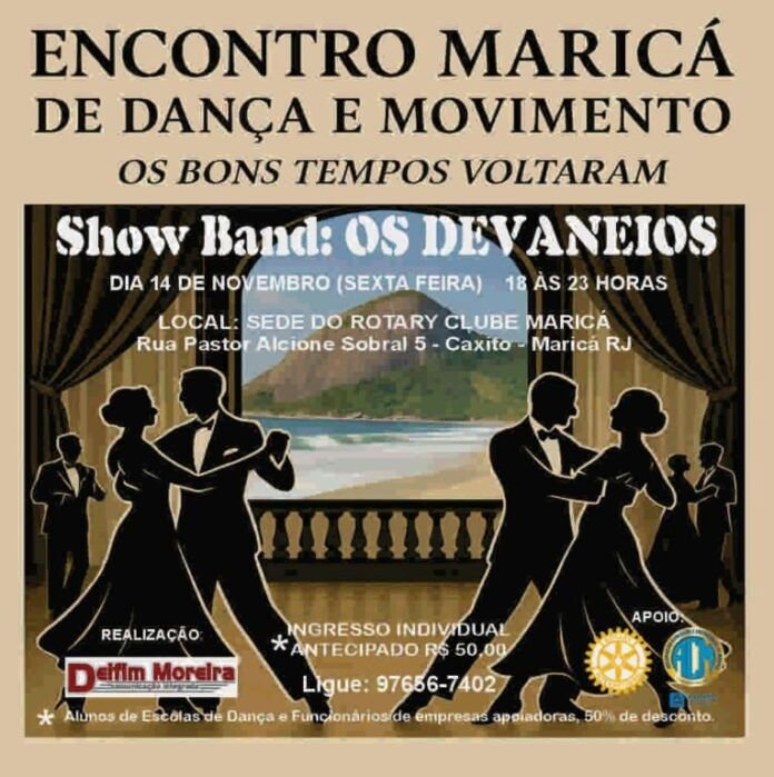 A cena cultural de Maricá está prestes a receber um impulso significativo com o lançamento do projeto “Encontro Maricá de Dança e Movimento - Os Bons Tempos Voltaram”.