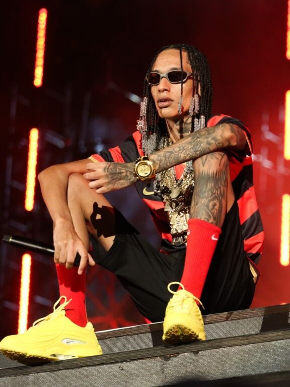 13set2024 show da cantor oruam no palco sunset durante o primeiro dia do primeiro final de semana do festival rock in rio