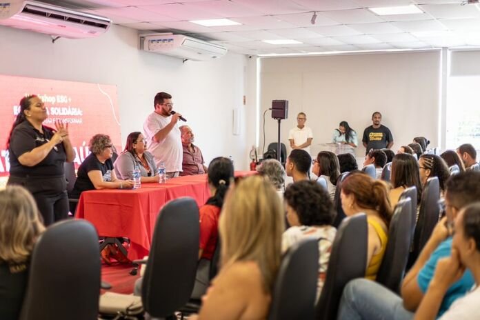 54985807191_abf7093a33_c A Prefeitura de Maricá, por meio da Secretaria de Economia Solidária e Empreendedorismo Social (Ecosol), em parceria com o Banco Mumbuca, realizou nesta segunda-feira (15/12) o "Workshop ESG + Economia Solidária", no auditório do Banco Mumbuca, no Centro.