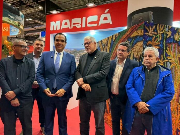 A Prefeitura de Maricá marcou presença no segundo dia da FITUR 2026, a maior feira de turismo do mundo, com um estande próprio.