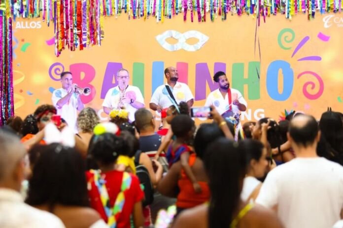 A Banda da Folia é atração confirmada no tradicional Bailinho Infantil de Carnaval do Caxias Shopping e promete animar crianças e famílias no sábado e domingo de Carnaval