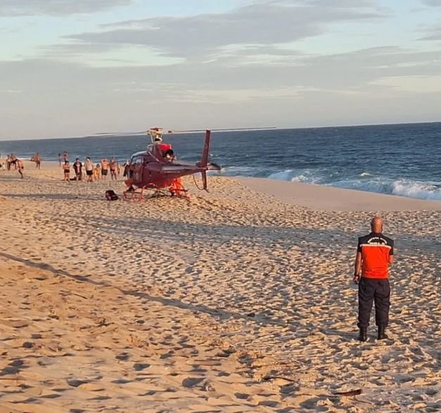 Na última segunda-feira, 16 de fevereiro, um homem morreu após se afogar na Praia de Itaipuaçu.