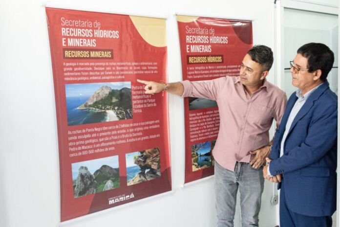 A Prefeitura de Maricá, por meio da Secretaria de Recursos Hídricos e Minerais, recebeu nesta sexta-feira (20/02) a visita do presidente da Câmara Municipal do Sal, em Cabo Verde, Júlio Lopes, que exerce função correspondente a um prefeito no Brasil