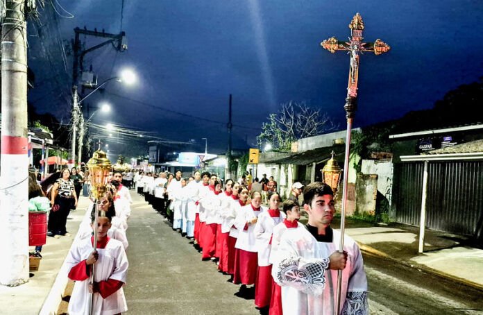 Com apoio da Prefeitura de Maricá, por meio da Secretaria de Assuntos Religiosos, foi realizada nesta quinta-feira (19/03) a procissão em celebração ao Dia de São José, padroeiro da primeira igreja matriz da cidade
