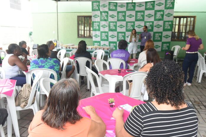 A Prefeitura de Maricá, por meio do Instituto de Seguridade Social de Maricá (ISSM), realizou nesta sexta-feira (20/03) a edição de março do tradicional café da manhã com aposentados e pensionistas