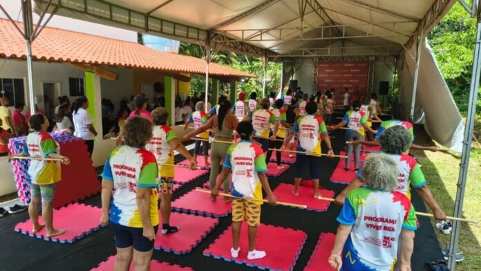 A Prefeitura de Maricá, por meio da Secretaria de Qualidade de Vida, Bem-Estar Social e Entretenimento, promoveu neste sábado (21/03) uma manhã de atividades no Polo Espraiado do programa 'Viver Bem'.