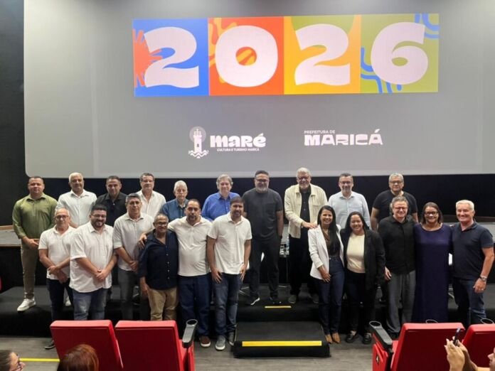 A Prefeitura de Maricá, por meio da Maricá, Arte, Roteiro e Experiências (MARÉ), realizou nesta quinta-feira (05/03) a coletiva de lançamento do Calendário Oficial de Eventos de 2026