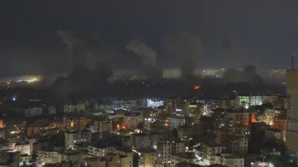 explosao-no-ceu-de-beirute O Exército de Israel anunciou nesta quarta-feira (11) o lançamento de uma nova onda de ataques em grande escala contra o Líbano, visando posições estratégicas do movimento xiita Hezbollah, aliado do Irã.