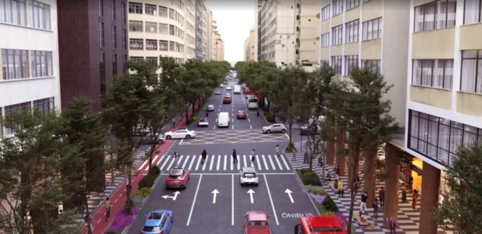O Centro terá alterações no tráfego de veículos em função das celebrações do Dia de São Jorge, comemorado em 23 de abril