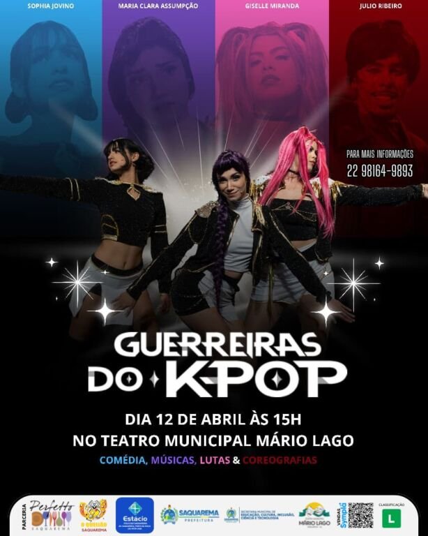O Teatro Municipal Mário Lago terá dois espetáculos no próximo fim de semana em Saquarema
