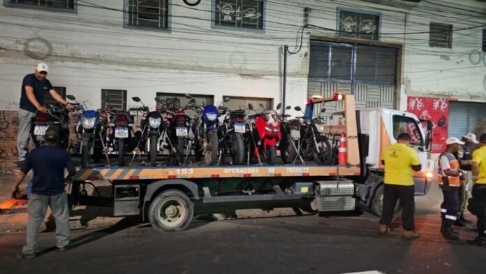 A Prefeitura de Niterói, por meio da Nittrans, abordou 161 motos na primeira ação integrada contra veículos barulhentos neste mês de abril.