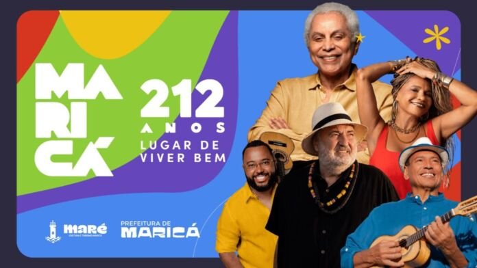 WhatsApp Image 2026-05-11 at 23.00.53 A Prefeitura de Maricá, por meio da Companhia de Cultura e Turismo (MARÉ), preparou uma grande programação para celebrar os 212 anos da cidade