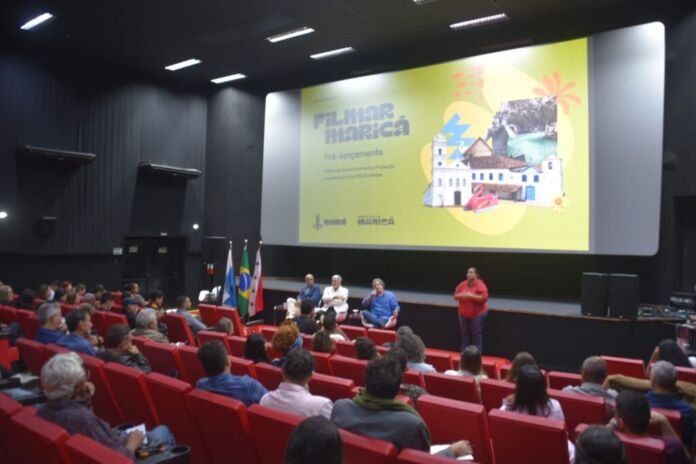 A Prefeitura de Maricá, por meio da Companhia de Cultura e Turismo de Maricá (MARÉ), realizou nesta sexta-feira (22/05), no Cine Henfil, o pré-lançamento dos editais do programa de fomento Filmar Maricá