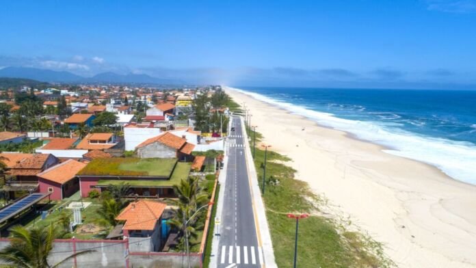 A Prefeitura de Maricá acompanha o avanço das obras de infraestrutura da primeira fase do projeto turístico-residencial MARAEY
