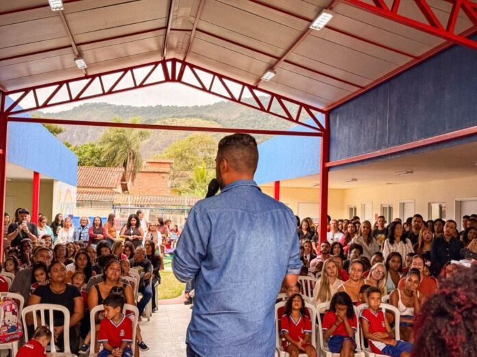 A Prefeitura de Maricá, por meio da Secretaria de Educação, entregou nesta segunda-feira (01/06) a nova Escola Municipal Romilda Nunes, no Bosque Fundo, em Inoã