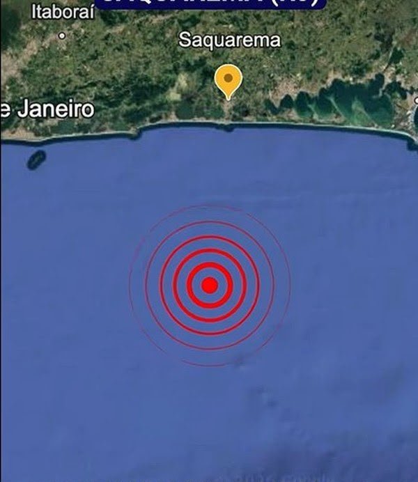 Uma sequência de cinco tremores de terra de baixa magnitude foi registrada na costa de Saquarema, na Região dos Lagos do Rio de Janeiro, na última sexta-feira (26 de junho de 2026), gerando atenção, mas sem representar riscos significativos para a população local