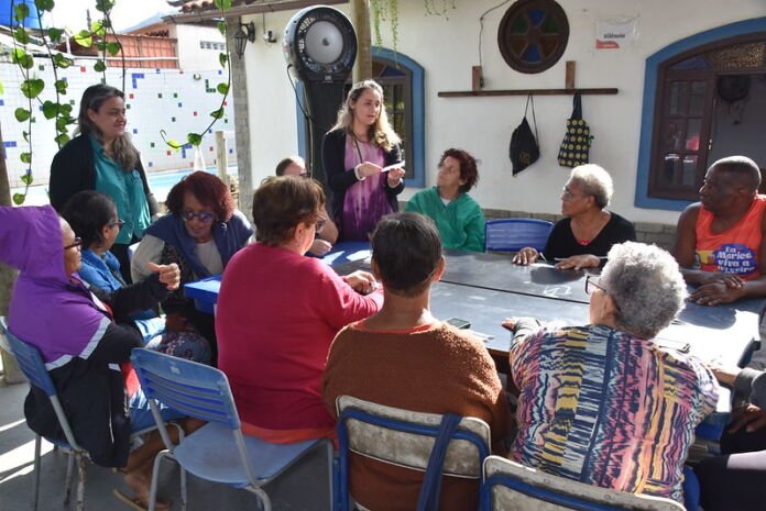A Prefeitura de Maricá promoveu, nesta quarta-feira (08/07), a Oficina de Histórias e Memórias na Casa da Terceira Idade de Santa Paula.