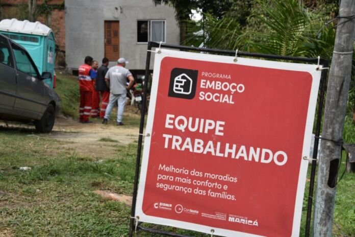 A Prefeitura de Maricá deu continuidade, nesta quinta-feira (09/07), às ações do programa Emboço Social com visitas técnicas a residências contempladas no bairro de Inoã.