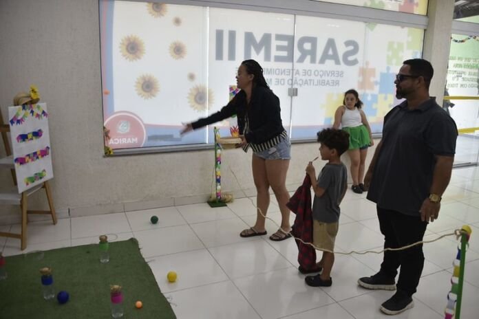 A Prefeitura de Maricá realizou, nesta segunda-feira (27/07), a festa julina do Serviço de Atendimento e Reabilitação Especial de Maricá (SAREM II), em Ponta Grossa