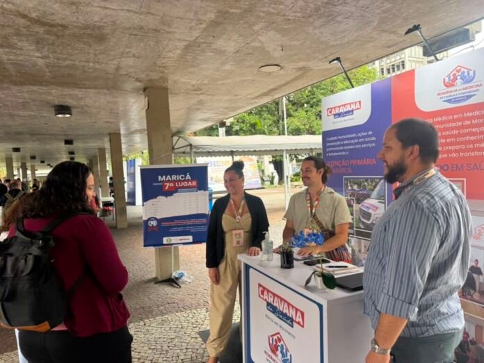 A Prefeitura de Maricá participou do 2º Congresso Sudeste de Medicina de Família e Comunidade, realizado entre os dias 23 e 26/7 na Universidade do Estado do Rio de Janeiro (Uerj)
