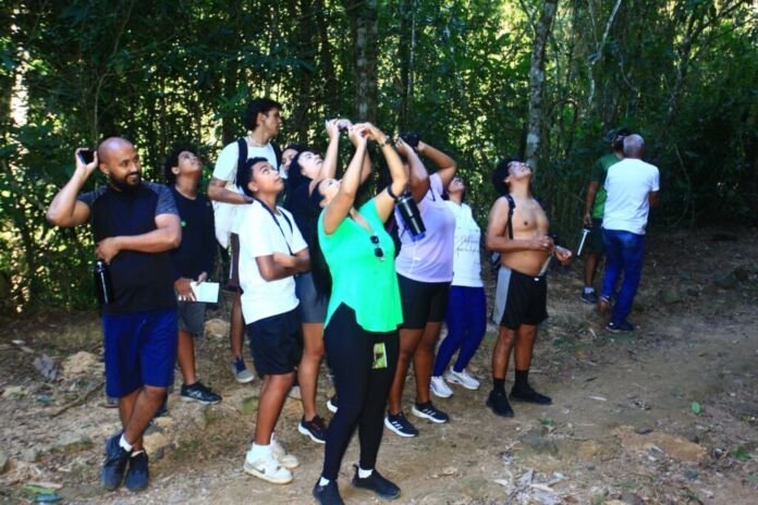 Centenas de pessoas passaram pelo Parque Natural Municipal de Nova Iguaçu no último fim de semana durante a programação do 'Um Dia no Parque', movimento nacional que incentiva a visita às Unidades de Conservação em todo o país