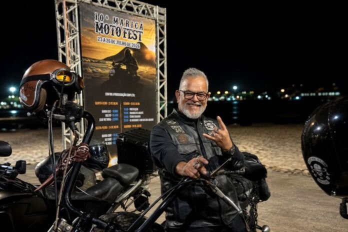 A programação da 10ª edição do Maricá Moto Fest foi aberta nesta quinta-feira (23/7), na orla de Itaipuaçu