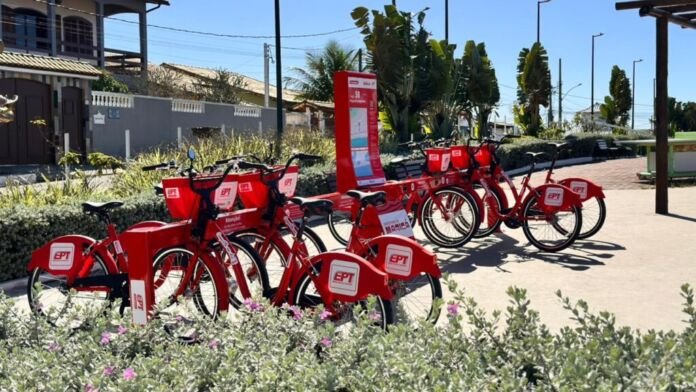 A Prefeitura de Maricá inaugurou, nesta quinta-feira (3/9), duas novas estações de bicicletas compartilhadas gratuitas, localizadas em Ponta Grossa e Cordeirinho