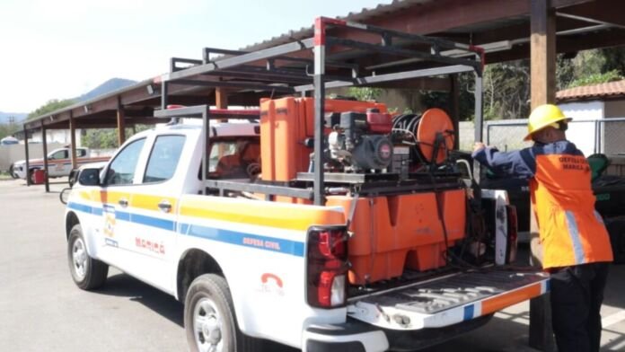 A Prefeitura de Maricá reforçou as ações de prevenção e combate a incêndios em vegetação durante o período de estiagem